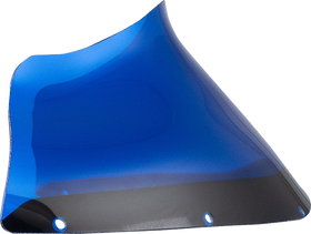 KLOCK WERKS Kolor Flare* Windshield - 9" - Blue - FXRP KWW-02-0615
