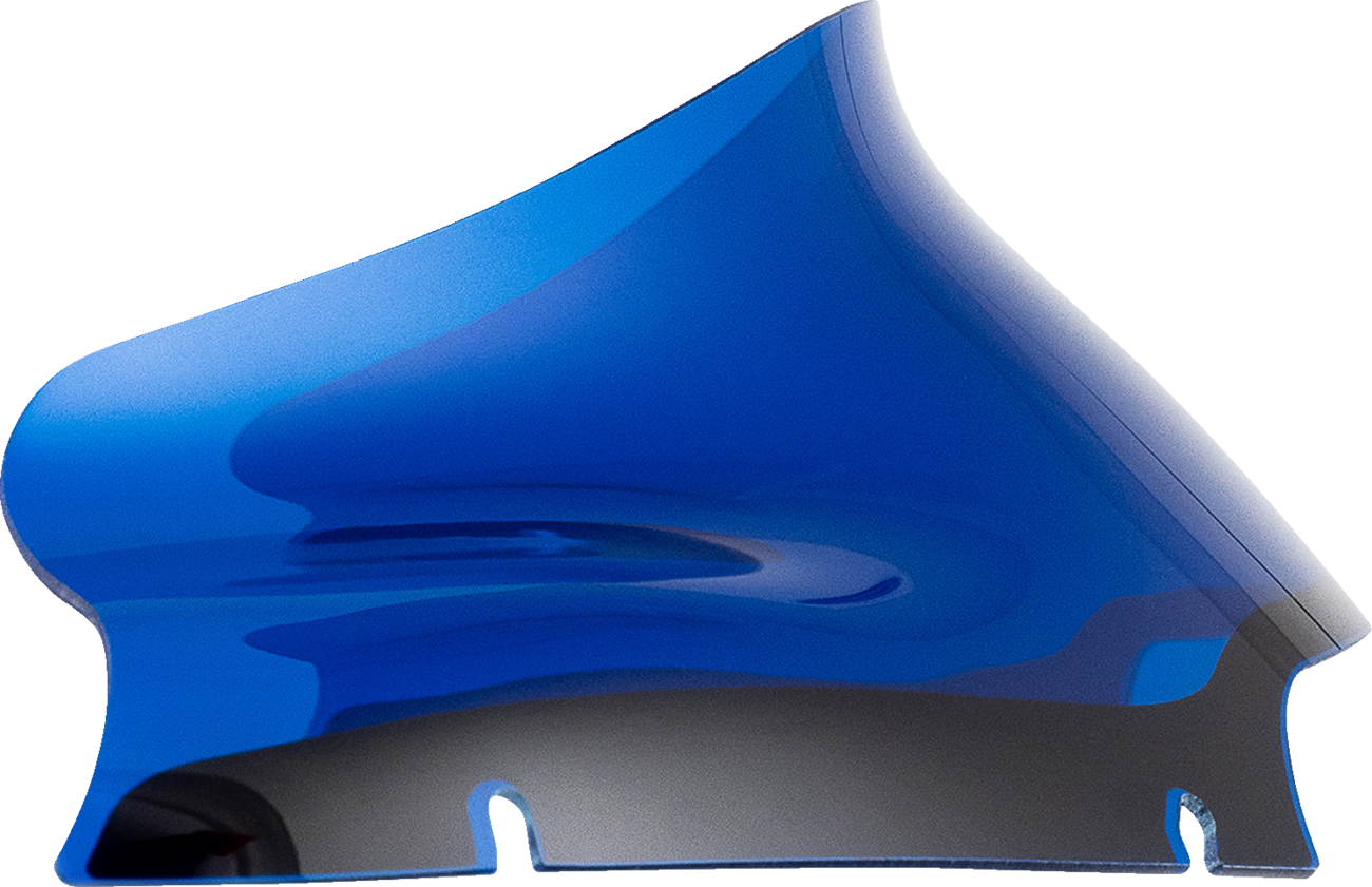 KLOCK WERKS Kolor Flare* Sport Windshield - 6" - Blue - FLTR KWW-01-0665