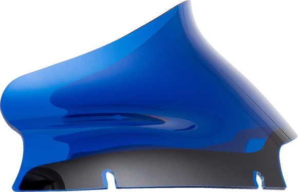 KLOCK WERKS Kolor Flare* Sport Windshield - 6" - Blue - FLTR KWW-01-0665