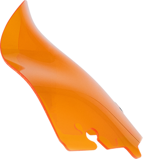 KLOCK WERKS Kolor Flare* Sport Windshield - 6-1/2" - Orange - FLH KWW-01-0682
