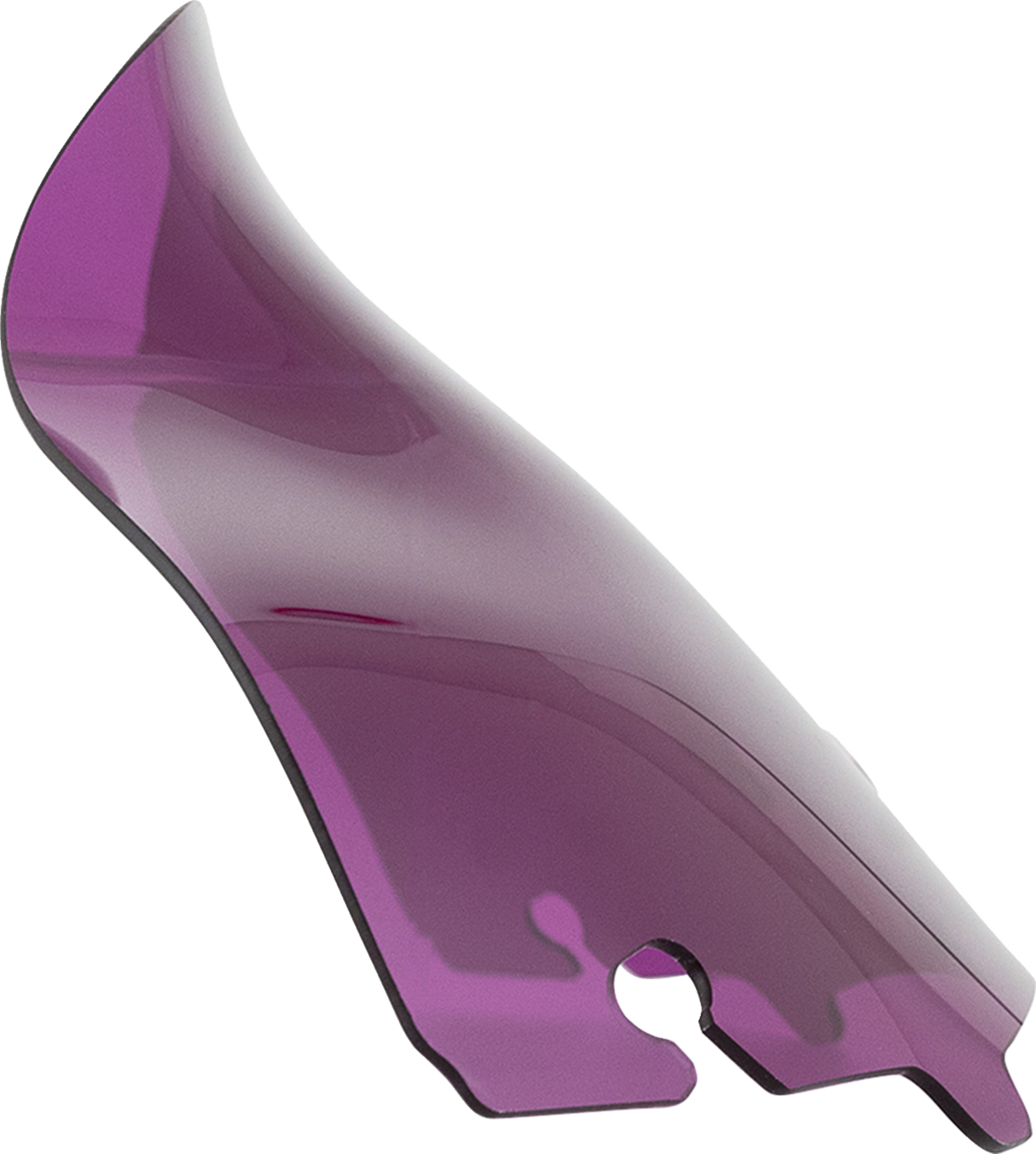 KLOCK WERKS Kolor Flare* Sport Windshield - 6-1/2" - Purple - FLH KWW-01-0687