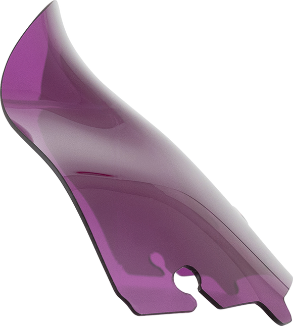 KLOCK WERKS Kolor Flare* Sport Windshield - 6-1/2" - Purple - FLH KWW-01-0687