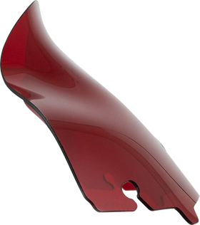 KLOCK WERKS Kolor Flare* Sport Windshield - 6-1/2" - Red - FLH KWW-01-0684
