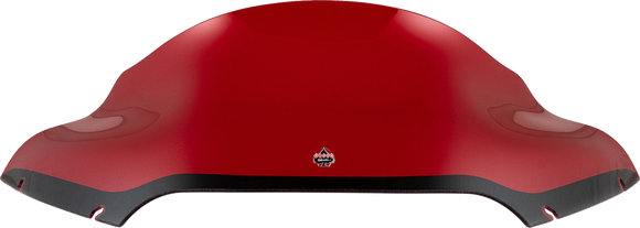 KLOCK WERKS Kolor Flare* Sport Windshield - 9" - Red - FLTR KWW-01-0670