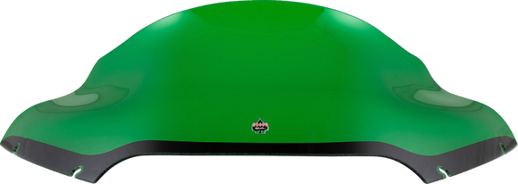 KLOCK WERKS Kolor Flare* Sport Windshield - 9" - Green - FLTR KWW-01-0671