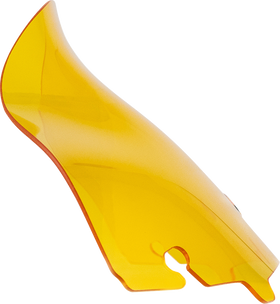 KLOCK WERKS Kolor Flare* Sport Windshield - 6-1/2" - Yellow - FLH KWW-01-0683
