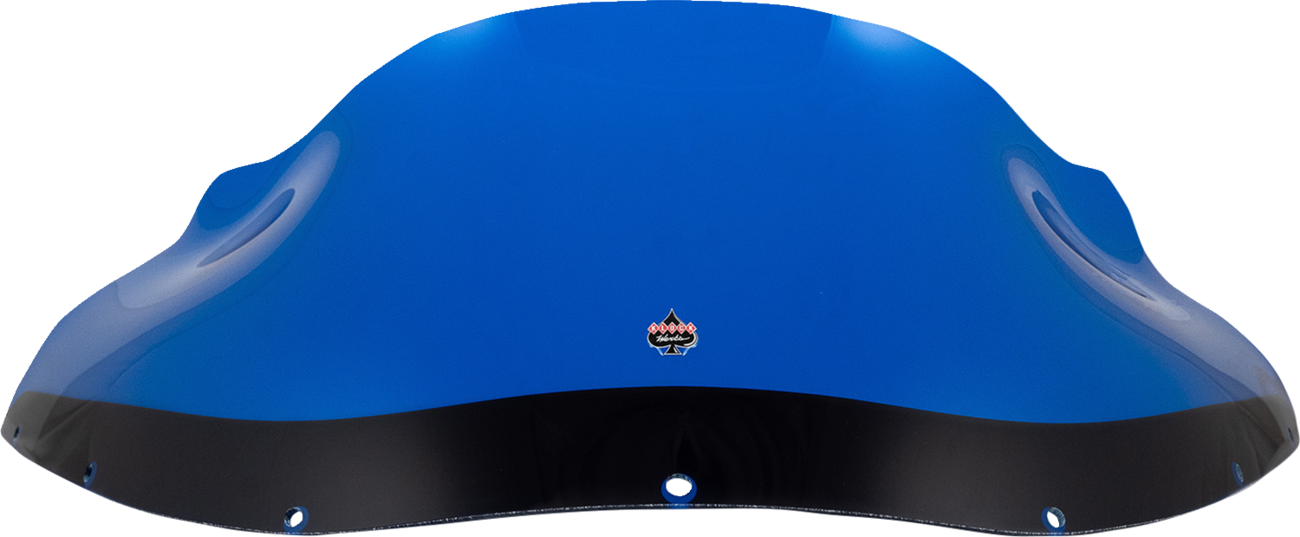 KLOCK WERKS Kolor Flare* Windshield - 9" - Blue - FXRP KWW-02-0615
