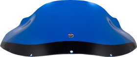 KLOCK WERKS Kolor Flare* Windshield - 9" - Blue - FXRP KWW-02-0615