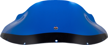 KLOCK WERKS Kolor Flare* Windshield - 9" - Blue - FXRP KWW-02-0615
