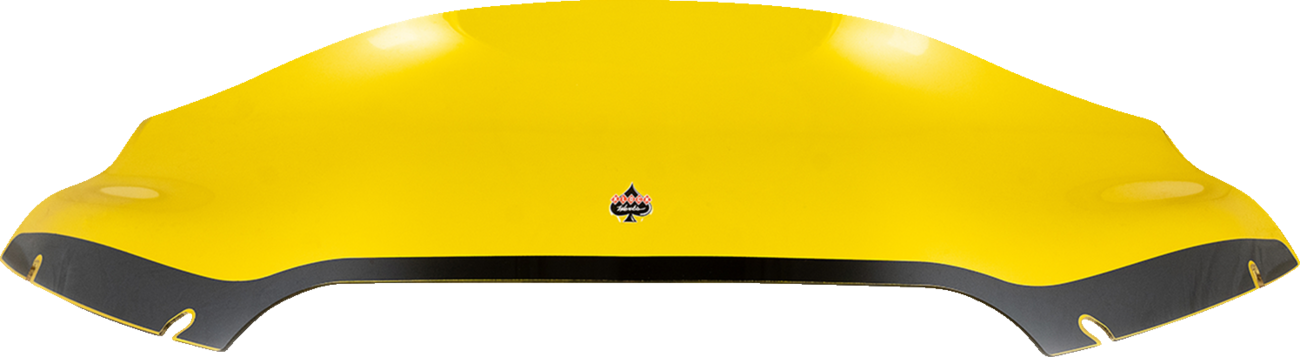 KLOCK WERKS Kolor Flare* Sport Windshield - 6" - Yellow - FLTR KWW-01-0662