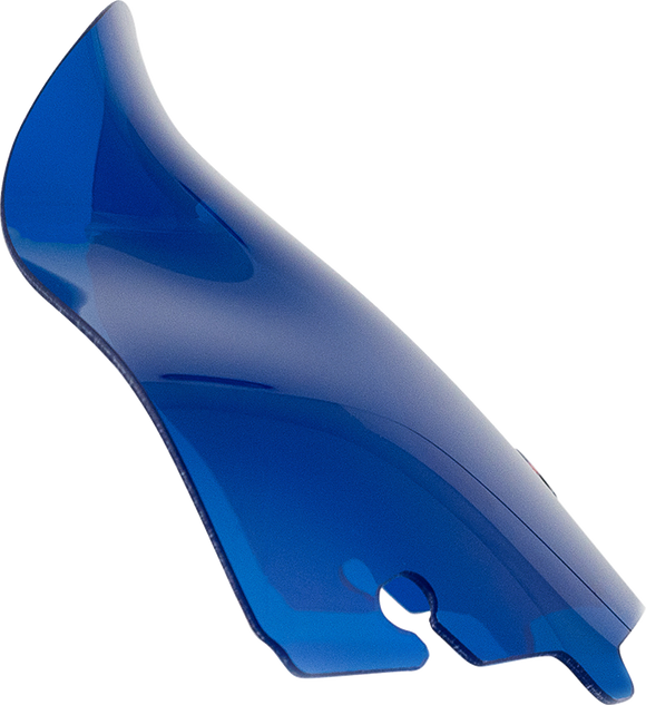 KLOCK WERKS Kolor Flare* Sport Windshield - 6-1/2" - Blue - FLH KWW-01-0686
