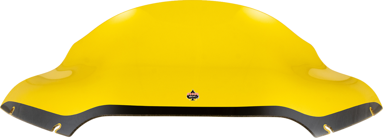 KLOCK WERKS Kolor Flare* Sport Windshield - 9" - Yellow - FLTR KWW-01-0669