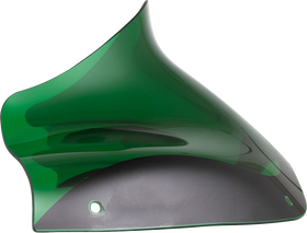 KLOCK WERKS Kolor Flare* Windshield - 8" - Green - FLTR KWW-01-0692