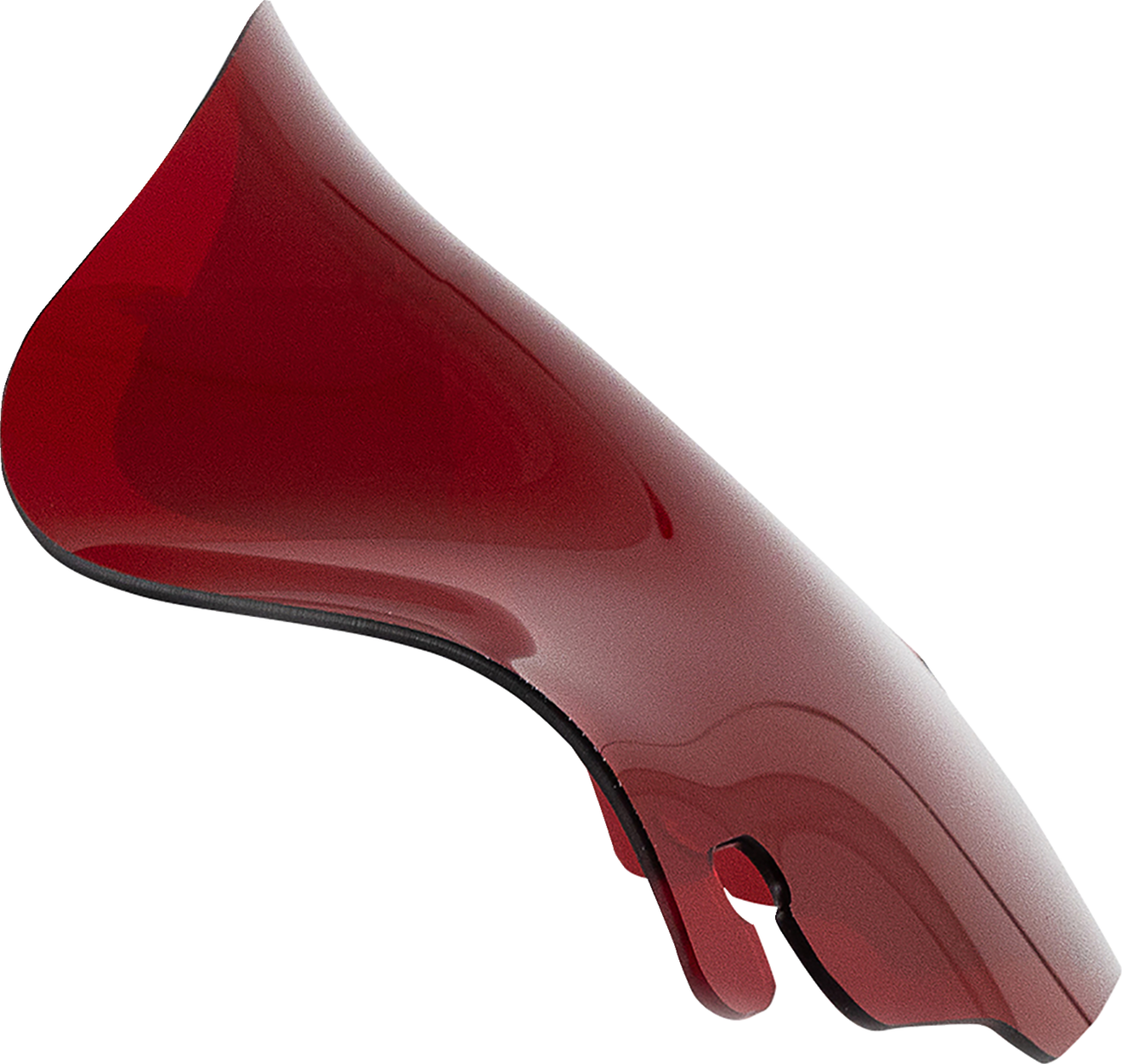 KLOCK WERKS Kolor Flare* Windshield - 6-1/2" - Red - FLH KWW-01-0697