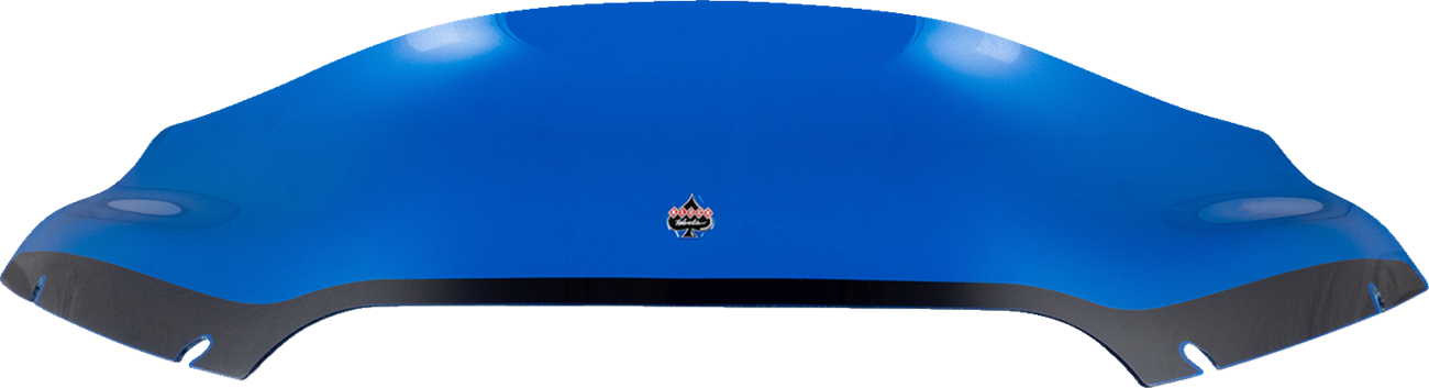 KLOCK WERKS Kolor Flare* Sport Windshield - 6" - Blue - FLTR KWW-01-0665