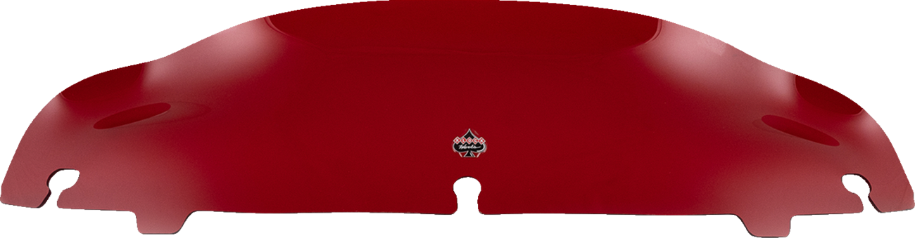 KLOCK WERKS Kolor Flare* Sport Windshield - 4" - Red - FLH KWW-01-0677