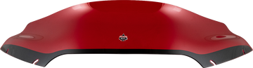 KLOCK WERKS Kolor Flare* Sport Windshield - 6" - Red - FLTR KWW-01-0663
