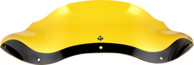 KLOCK WERKS Kolor Flare* Windshield - 8" - Yellow - FLTR KWW-01-0690