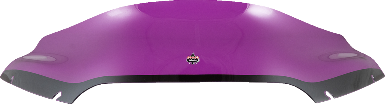 KLOCK WERKS Kolor Flare* Sport Windshield - 6" - Purple - FLTR KWW-01-0666