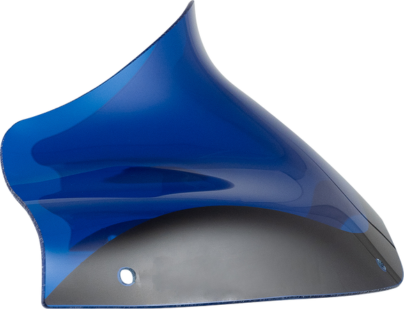 KLOCK WERKS Kolor Flare* Windshield - 8" - Blue - FLTR KWW-01-0693