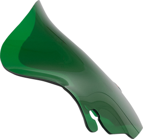 KLOCK WERKS Kolor Flare* Windshield - 6-1/2" - Green - FLH KWW-01-0698