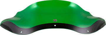 KLOCK WERKS Kolor Flare* Windshield - 8" - Green - FLTR KWW-01-0692