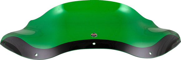 KLOCK WERKS Kolor Flare* Windshield - 8" - Green - FLTR KWW-01-0692