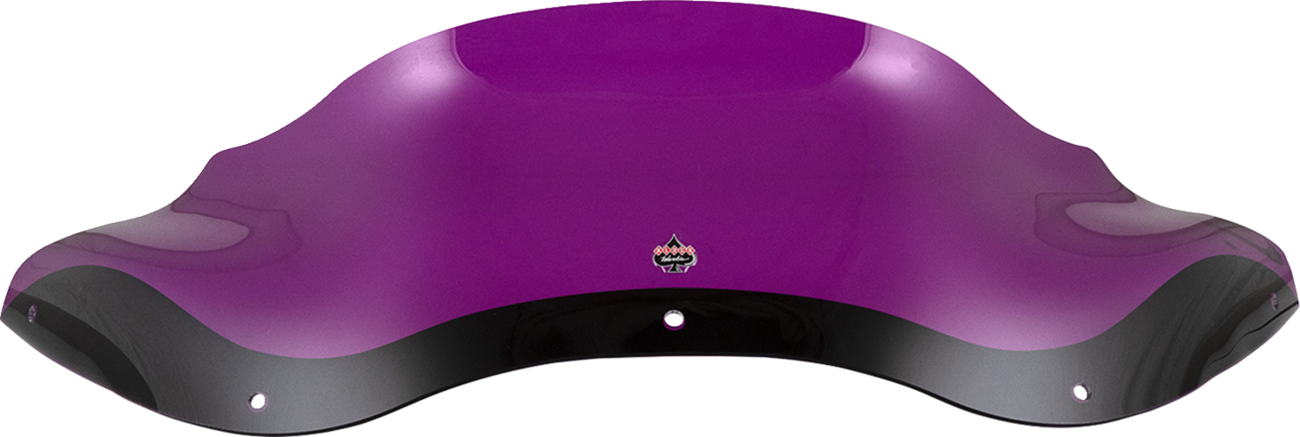 KLOCK WERKS Kolor Flare* Windshield - 8" - Purple - FLTR KWW-01-0694