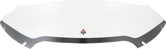 KLOCK WERKS Sport Flare* Windshield - 6" - Clear - FLTR KWW-01-0658