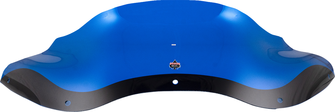 KLOCK WERKS Kolor Flare* Windshield - 8" - Blue - FLTR KWW-01-0693