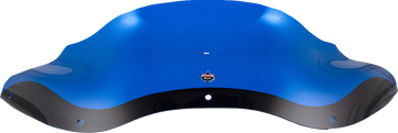 KLOCK WERKS Kolor Flare* Windshield - 8" - Blue - FLTR KWW-01-0693