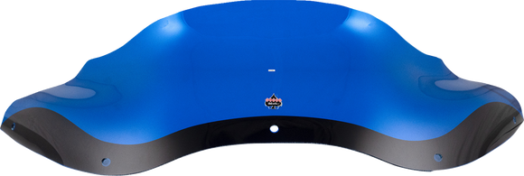 KLOCK WERKS Kolor Flare* Windshield - 8" - Blue - FLTR KWW-01-0693