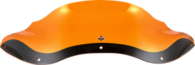 KLOCK WERKS Kolor Flare* Windshield - 8" - Orange - FLTR KWW-01-0689
