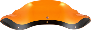 KLOCK WERKS Kolor Flare* Windshield - 8" - Orange - FLTR KWW-01-0689