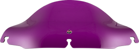 KLOCK WERKS Kolor Flare* Windshield - 6-1/2" - Purple - FLH KWW-01-0700