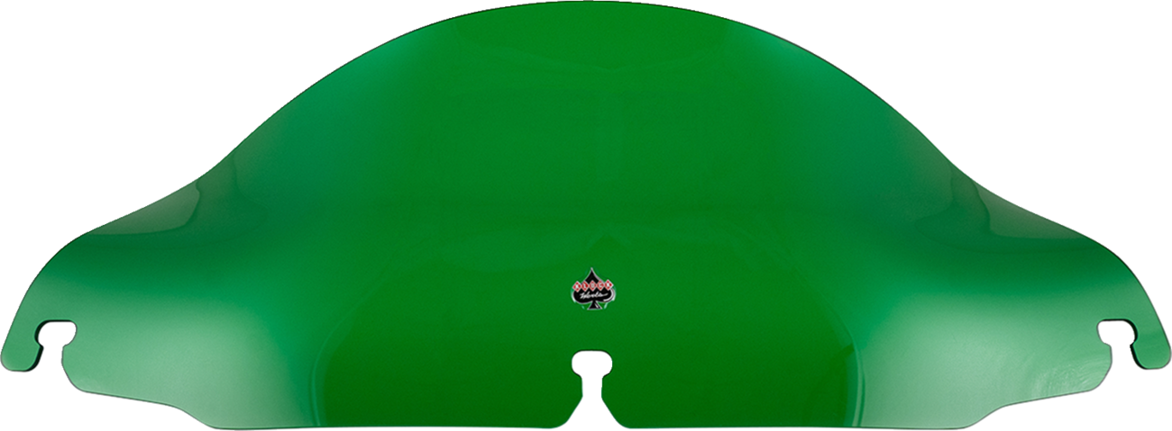 KLOCK WERKS Kolor Flare* Windshield - 6-1/2" - Green - FLH KWW-01-0698