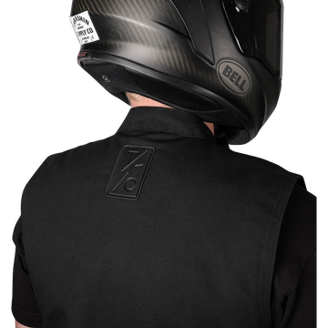Thrashin Supply Co. Nightrider V2 Riding Vest Black