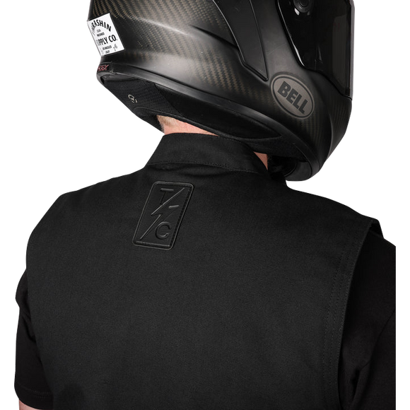 Thrashin Supply Co. Nightrider V2 Riding Vest Black