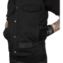 Thrashin Supply Co. Nightrider V2 Riding Vest Black