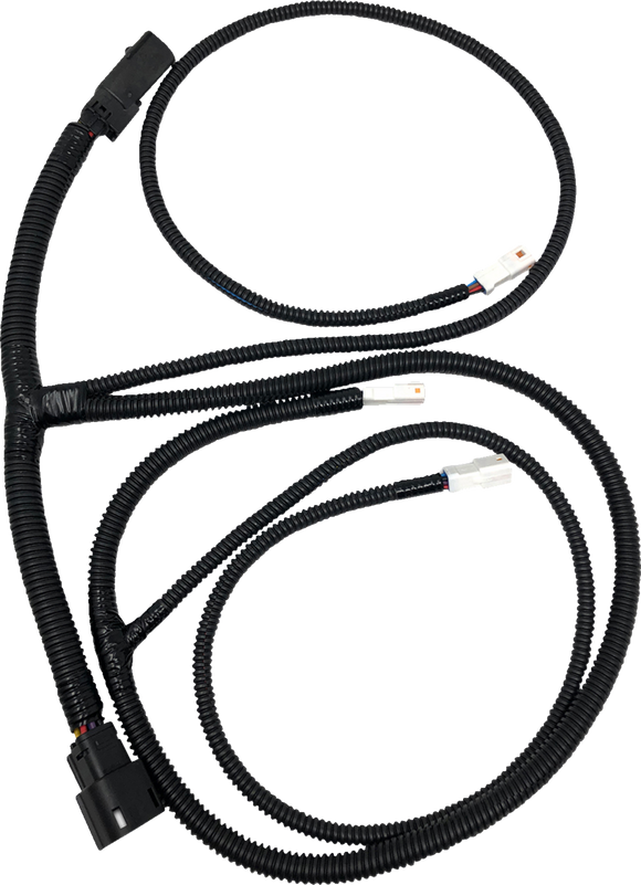 KODLIN USA License Plate Kit - Amber/Red/White - Chrome KUS20301