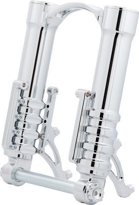 ARLEN NESS Fork Legs - 49 mm - Chrome - For Custom Radial Mount Brake Caliper 120-012