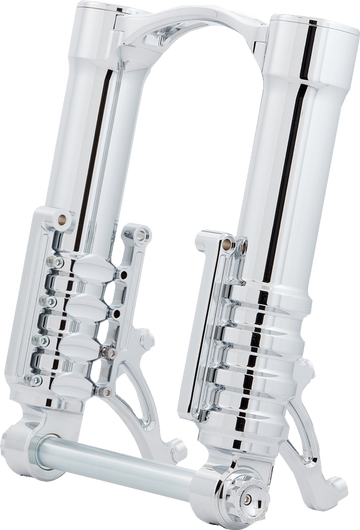 ARLEN NESS Fork Legs - 49 mm - Chrome - For Custom Radial Mount Brake Caliper 120-012