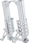 ARLEN NESS Fork Legs - 49 mm - Chrome - For Custom Radial Mount Brake Caliper 120-012