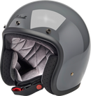 BILTWELL Bonanza Helmet - Gloss Storm Gray - XL 1001-165-205