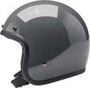 BILTWELL Bonanza Helmet - Gloss Storm Gray - XL 1001-165-205