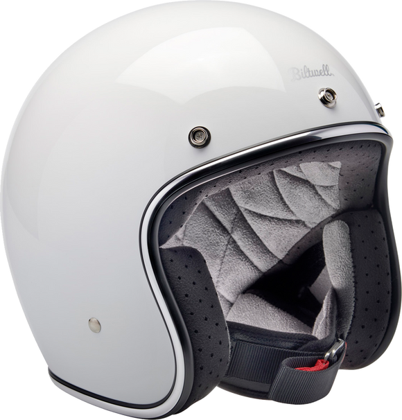 BILTWELL Bonanza Helmet - Gloss White - 2XL 1001-164-206