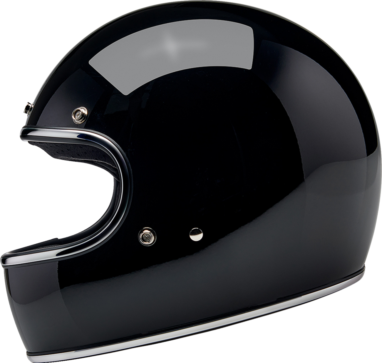 Biltwell Gringo Helmet - Gloss Black