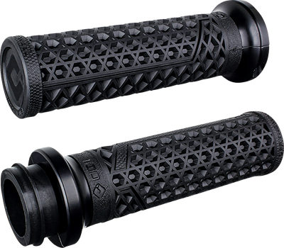 ODI Vans Harley Davidson Grips - Cable - Black/Black V31VHCWB-MB