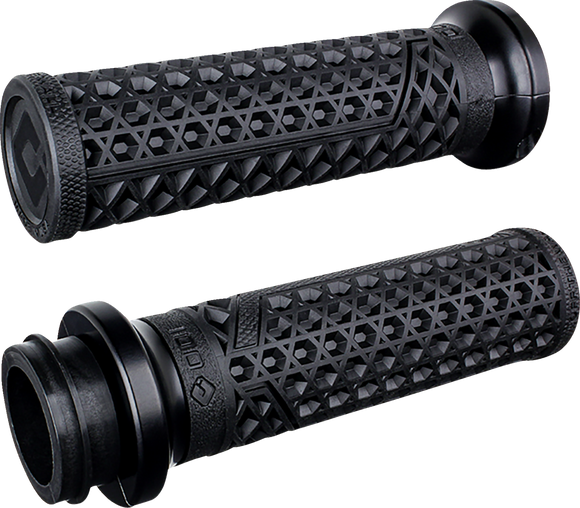 ODI Vans Harley Davidson Grips - Cable - Black/Black V31VHCWB-MB