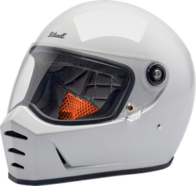BILTWELL Lane Splitter Helmet - Gloss White - XS 1004-104-501